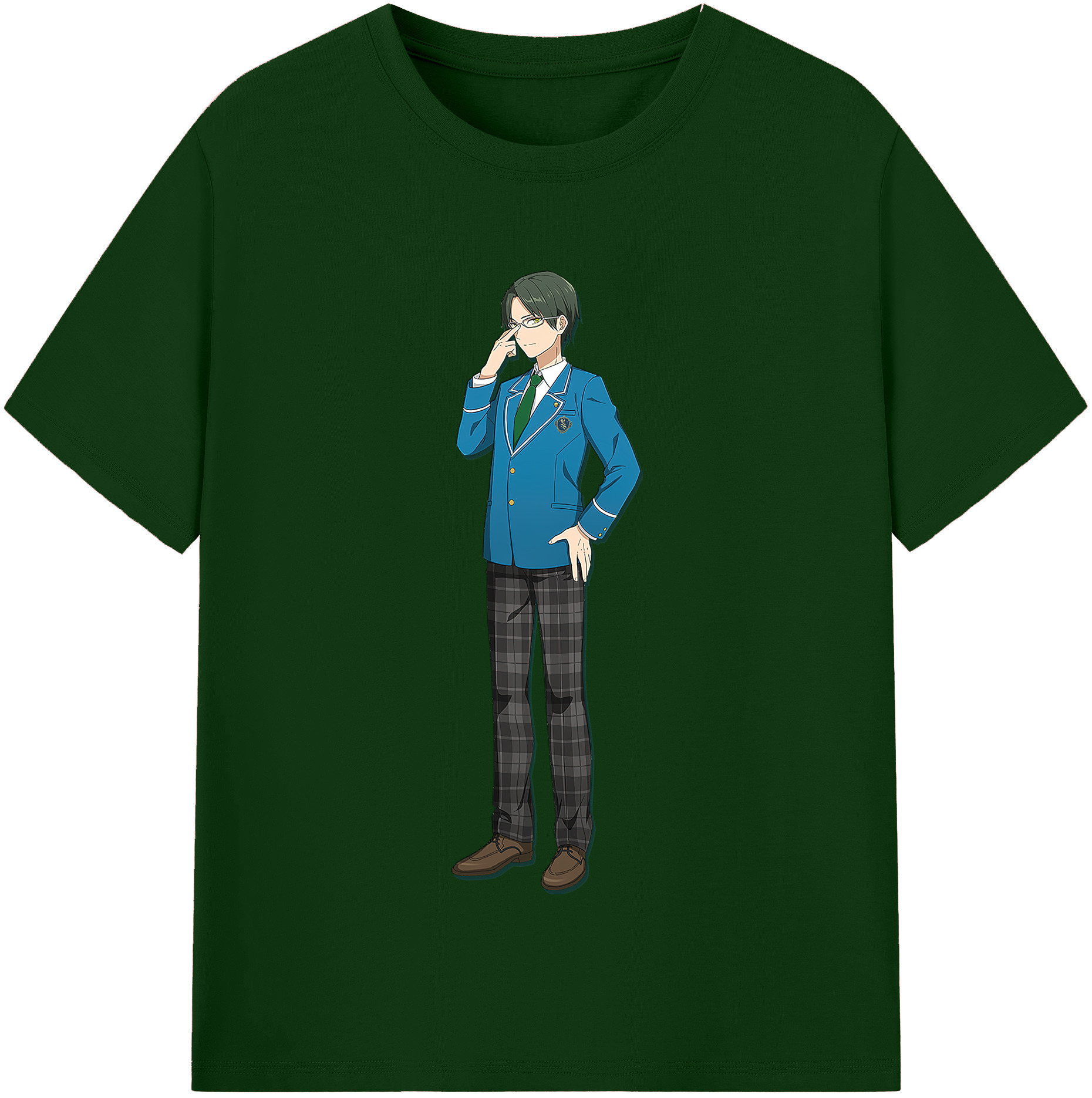 （画像用） あんさんぶるスターズ! Ensemble Stars 綿100％半袖Tシャツ（フロントプリント）